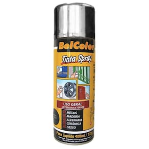 Tinta Spray Metálica Grafite 400ml Beltools