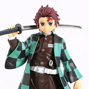 Action Figure Boneco Tanjiro Kamado Demon Slayer 14cm