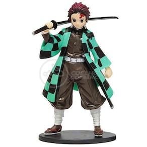 Action Figure Boneco Tanjiro Kamado Demon Slayer 14cm