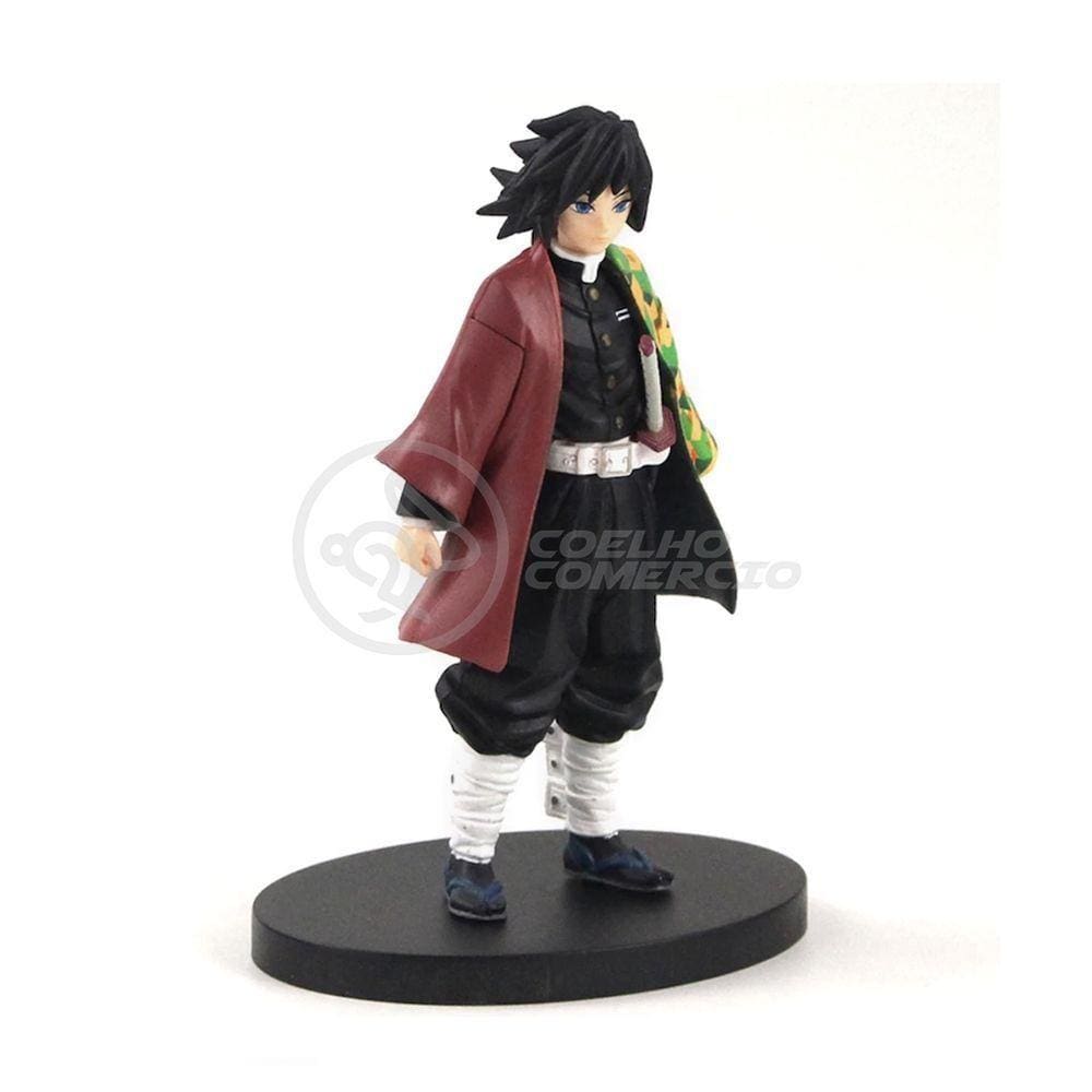Action Figure Tomioka Giyu Pilar Da Agua Demon Slayer 14cm