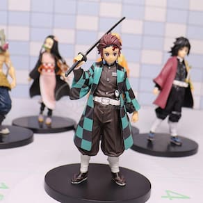 Action Figure Boneco Tanjiro Kamado Demon Slayer 14cm