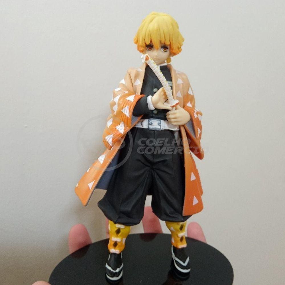 Action Figure Zenitsu Agatsuma Raio Demon Slayer 14cm