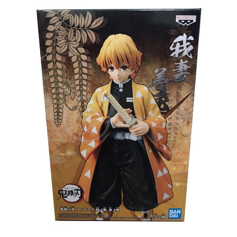 Action Figure Zenitsu Agatsuma Raio Demon Slayer 14cm