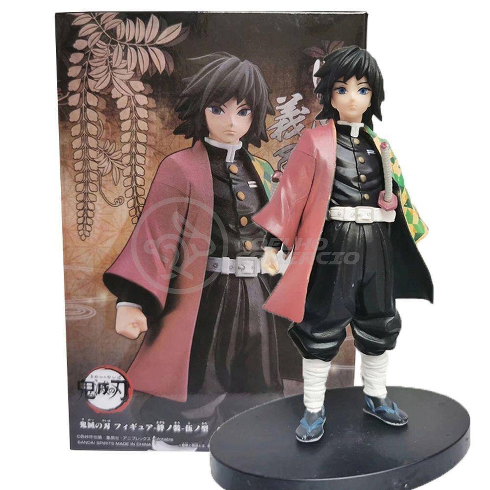 Action Figure Tomioka Giyu Pilar Da Agua Demon Slayer 14cm