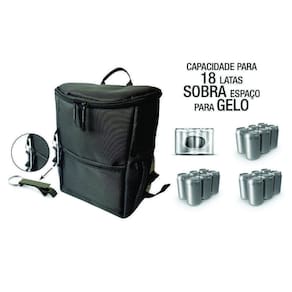 Mochila Bolsa Térmica Cooler 10L Anti Vazamento