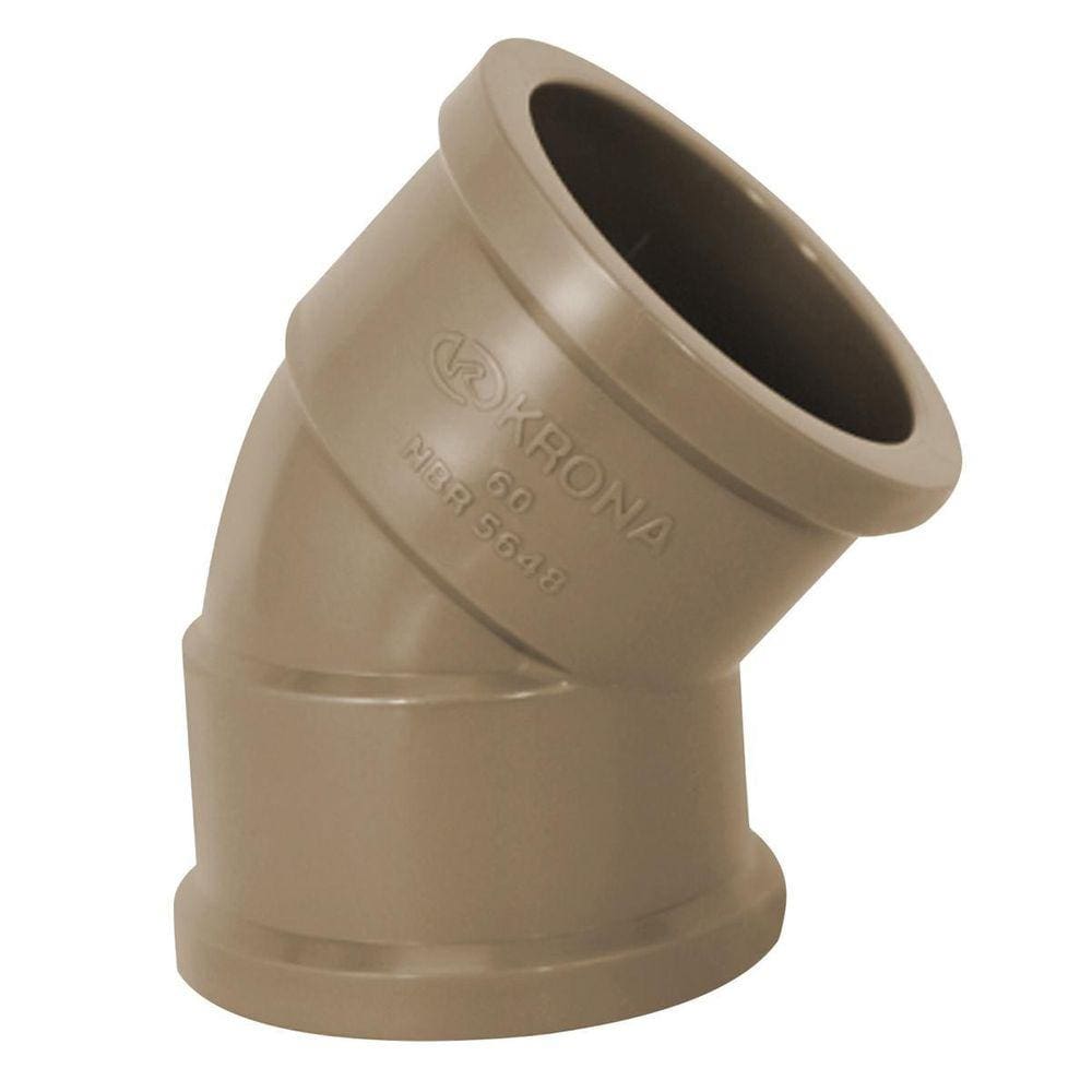 Joelho Soldável 45X060Mm Marrom Krona