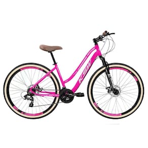 Bicicleta Feminina 29 KSW Sunny 24V Shimano Freio Hidráulico