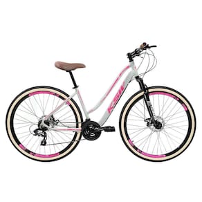 Bicicleta Retro Feminina 29 KSW Sunny 21V Shimano F. Disco
