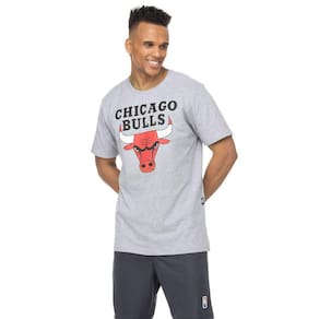 Camiseta Chicago Bulls NBA Manga Curta Estampada - Masculina