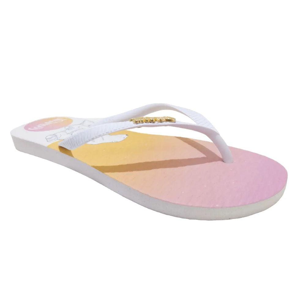 Chinelo Dedo Casual Feminino Borracha Coca Cola Cc3745
