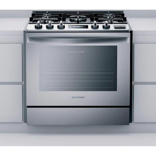 Fogão Brastemp 5 Bocas Embutir Elétrico Inox - Bivolt Menor preço em Fogão Brastemp 5 Bocas Embutir Elétrico Inox - Bivolt