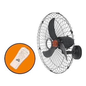 Ventilador De Parede Bivolt Com Controle Remoto - 70 Cm