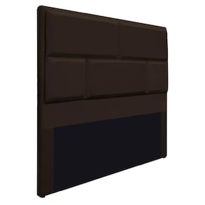 Cabeceira King Brick 195 Cm Cama Box Corano Marrom