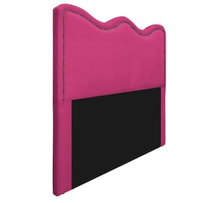Cabeceira Solteiro Bari P02 90 cm Para Cama Box Suede Pink
