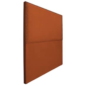 Cabeceira Casal Bali 140 Cm Cama Box Suede Terracota