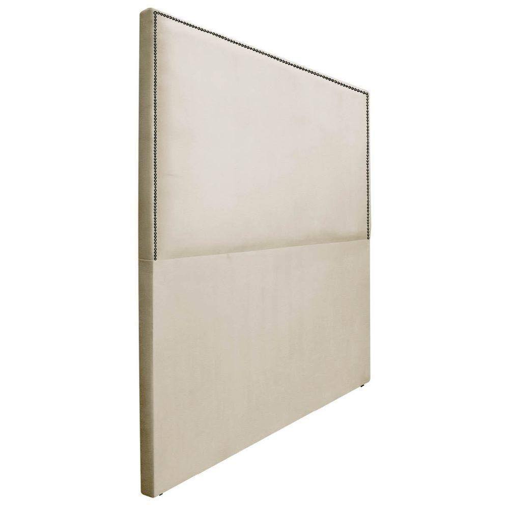 Cabeceira Casal Bali P02 140 cm Para Cama Box Bege