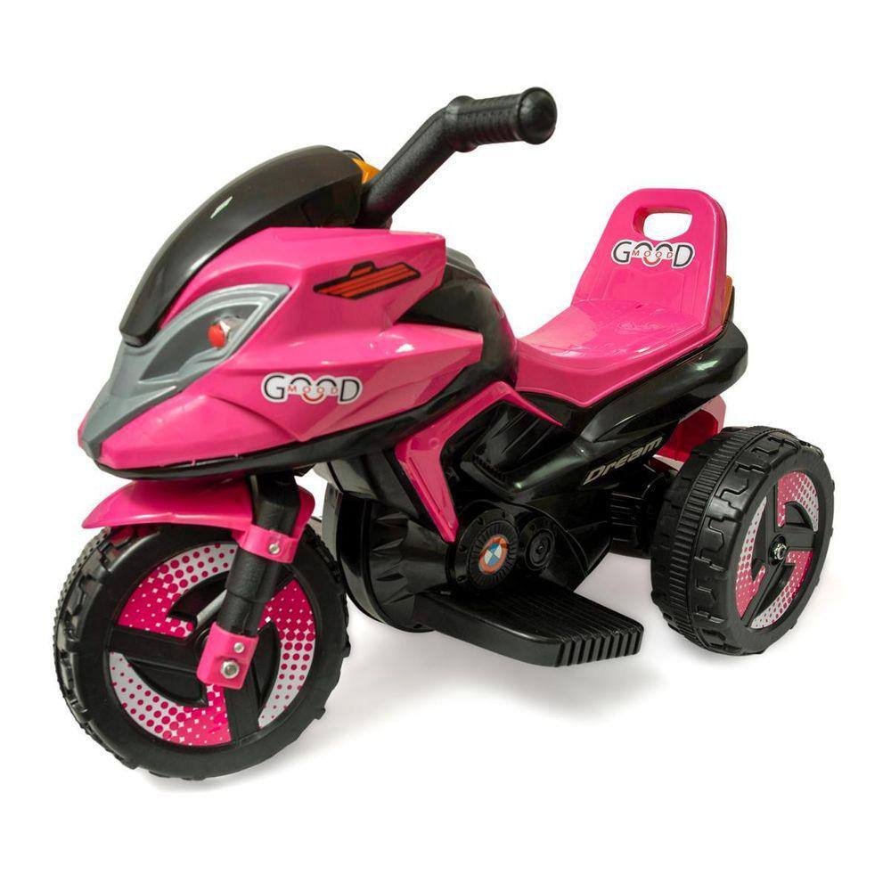 Mini Moto Elétrica Infantil Motorizado 12V Brinquedo Criança Polícia