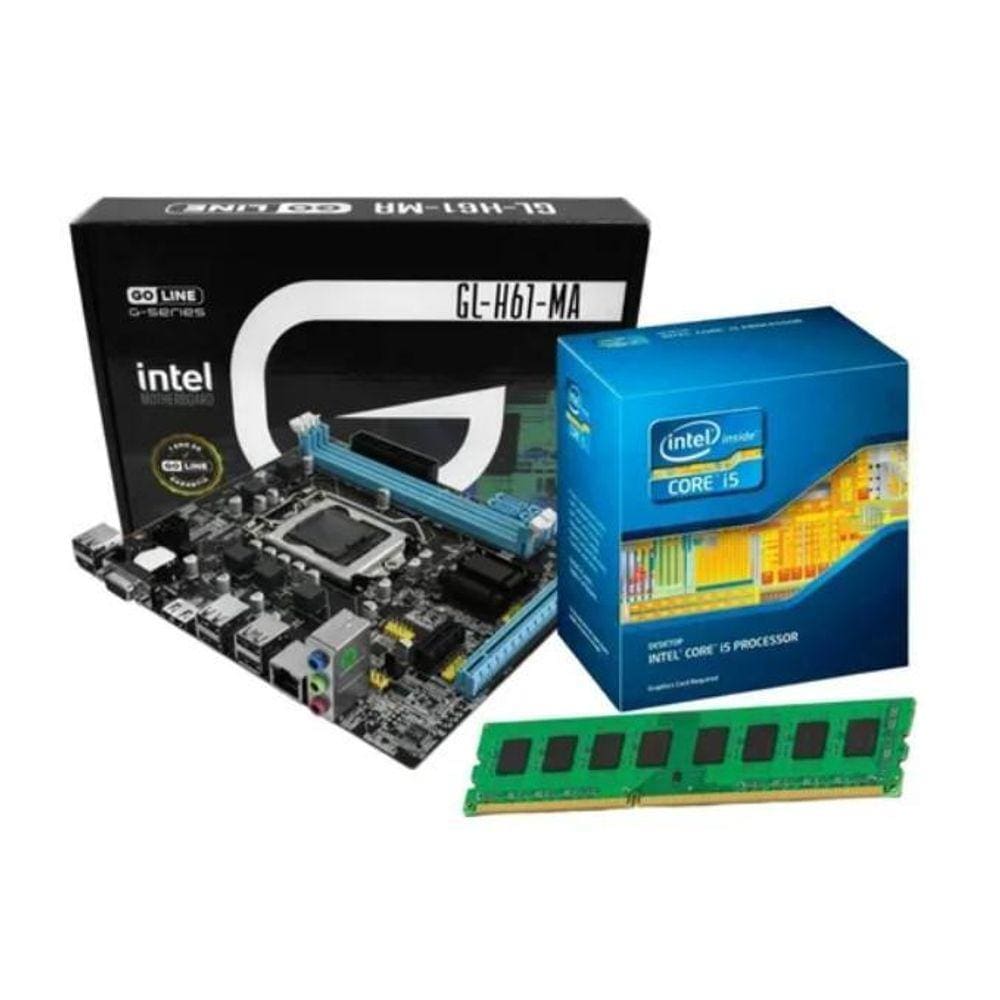 Kit Upgrade Core I5 + Placa Mãe + 8Gb De Memória