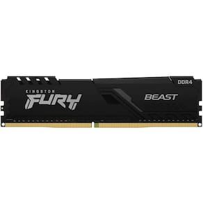 Memória Gamer Kingston Fury Beast, 16Gb, Ddr4, 3200Mhz, Cl16