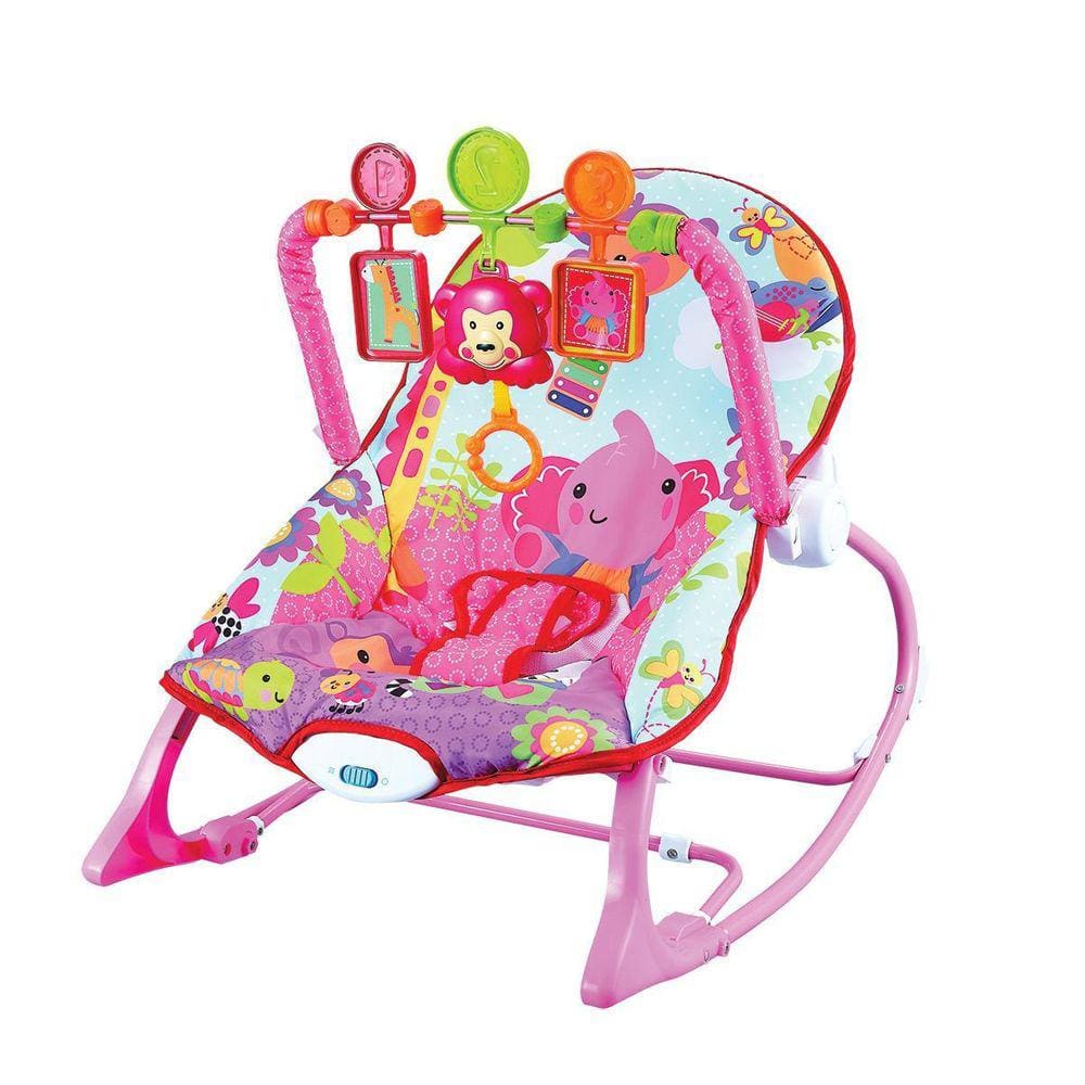 Cadeira De Descanso Musical Funtime New 18Kgs Rosa-Maxi Baby