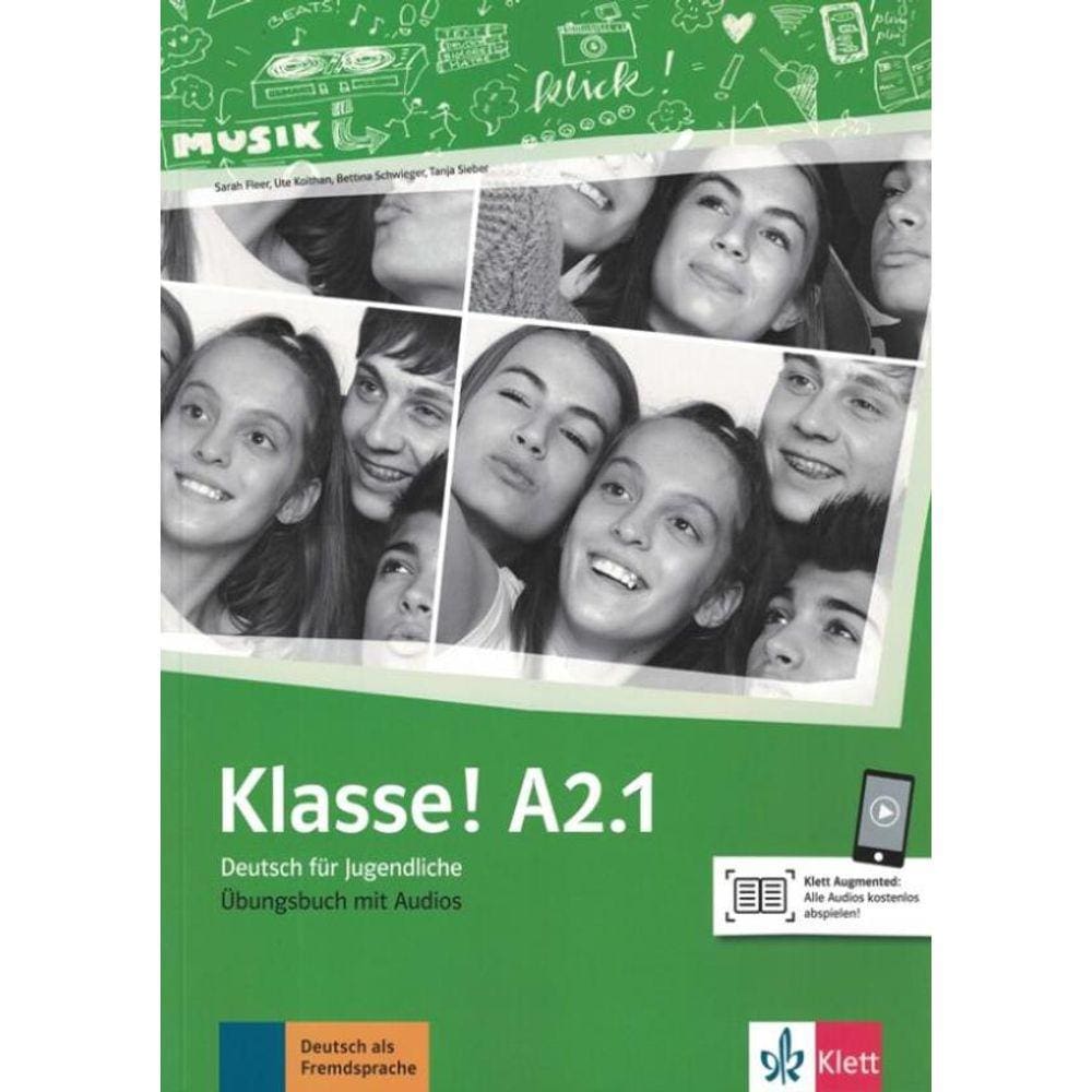 Klasse! A2.1 Ubungsbuch Mit Audios