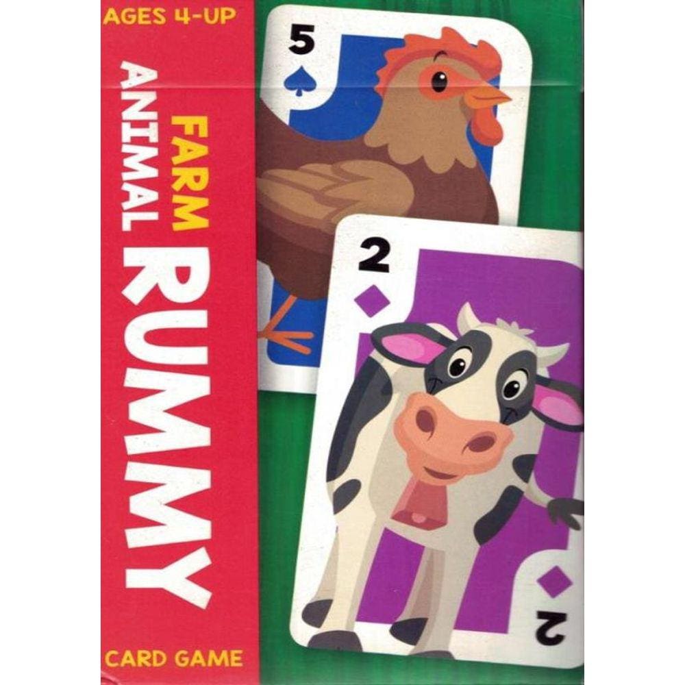 Farm Animal Rummy - Card Game