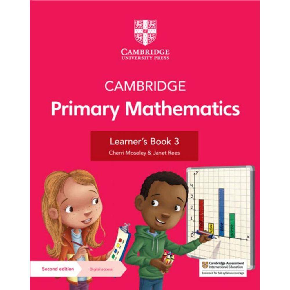 Cambridge Primary Mathematics Learners Book 3 With Digital Access - 2Nd Ed