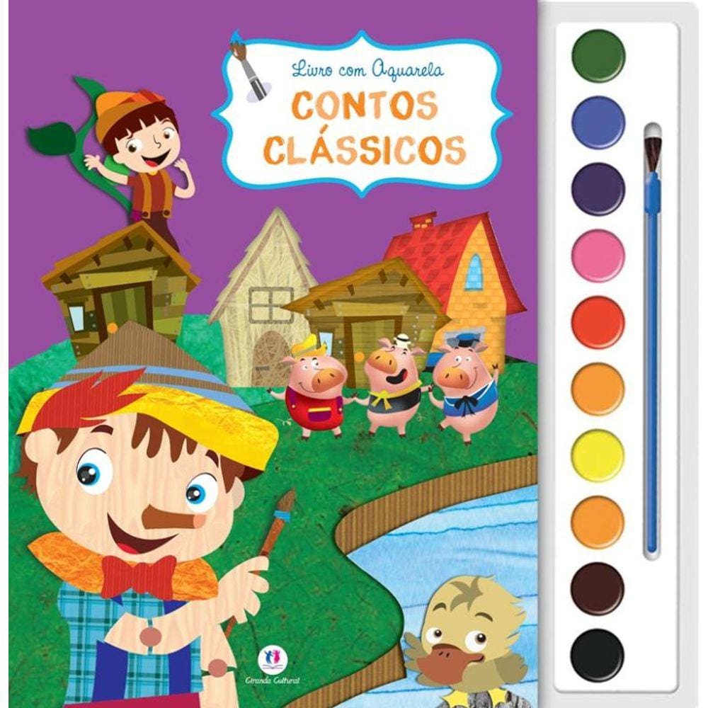Contos Classicos - Livros Com Aquarela