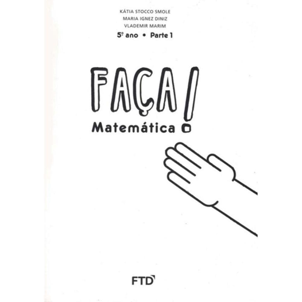 Conjunto Faca Matematica - Saber - 5º Ano