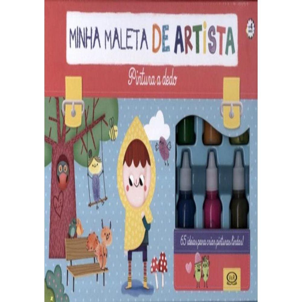 Minha Maleta De Artista - Pintura A Dedo