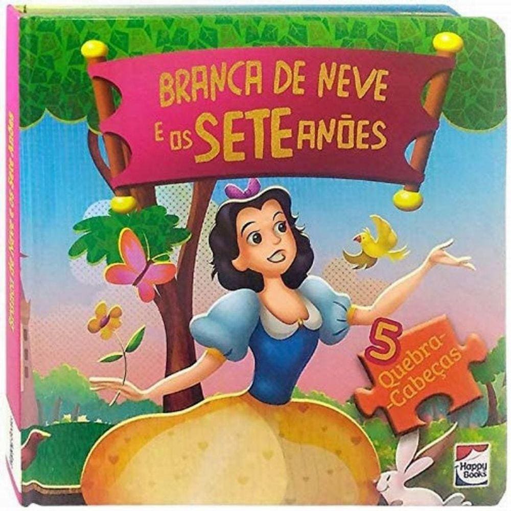 Classicos Em Quebra-Cabecas - Branca De Neve