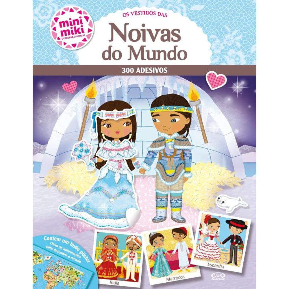 Colecao Minimiki - Noivas Do Mundo