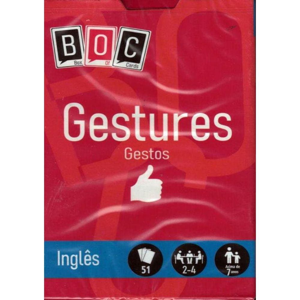 Boc 4 - Gestures - Gestos