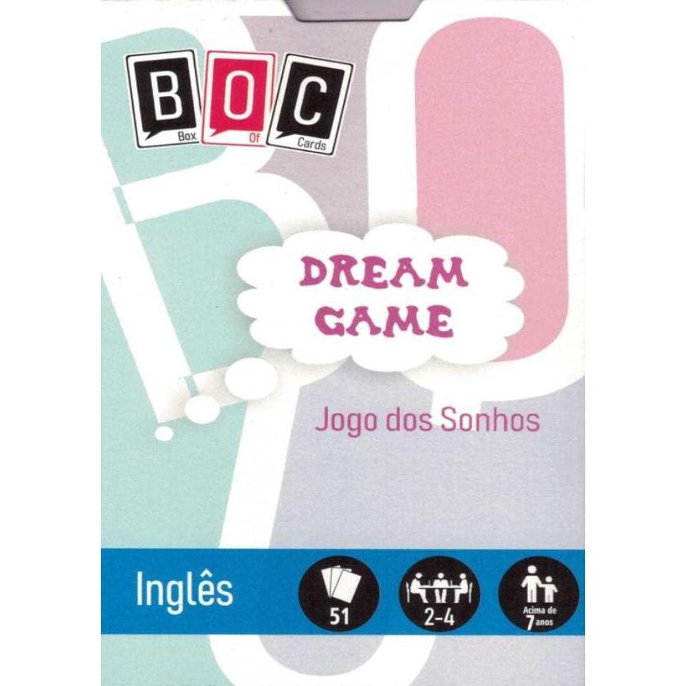 Boc 7 - Dream Game - Jogo Dos Sonhos