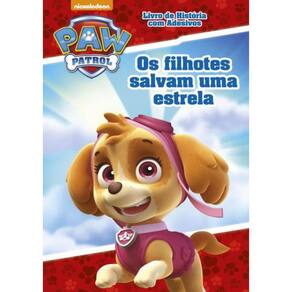 Patrulha Canina - Livro De Historia Com Adesivos