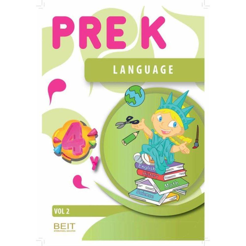 Pre-K - Language Book- Vol. 2