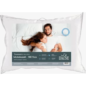 Travesseiro 100% Fibra com 180 Fios Matelado 50x70cm - Daune
