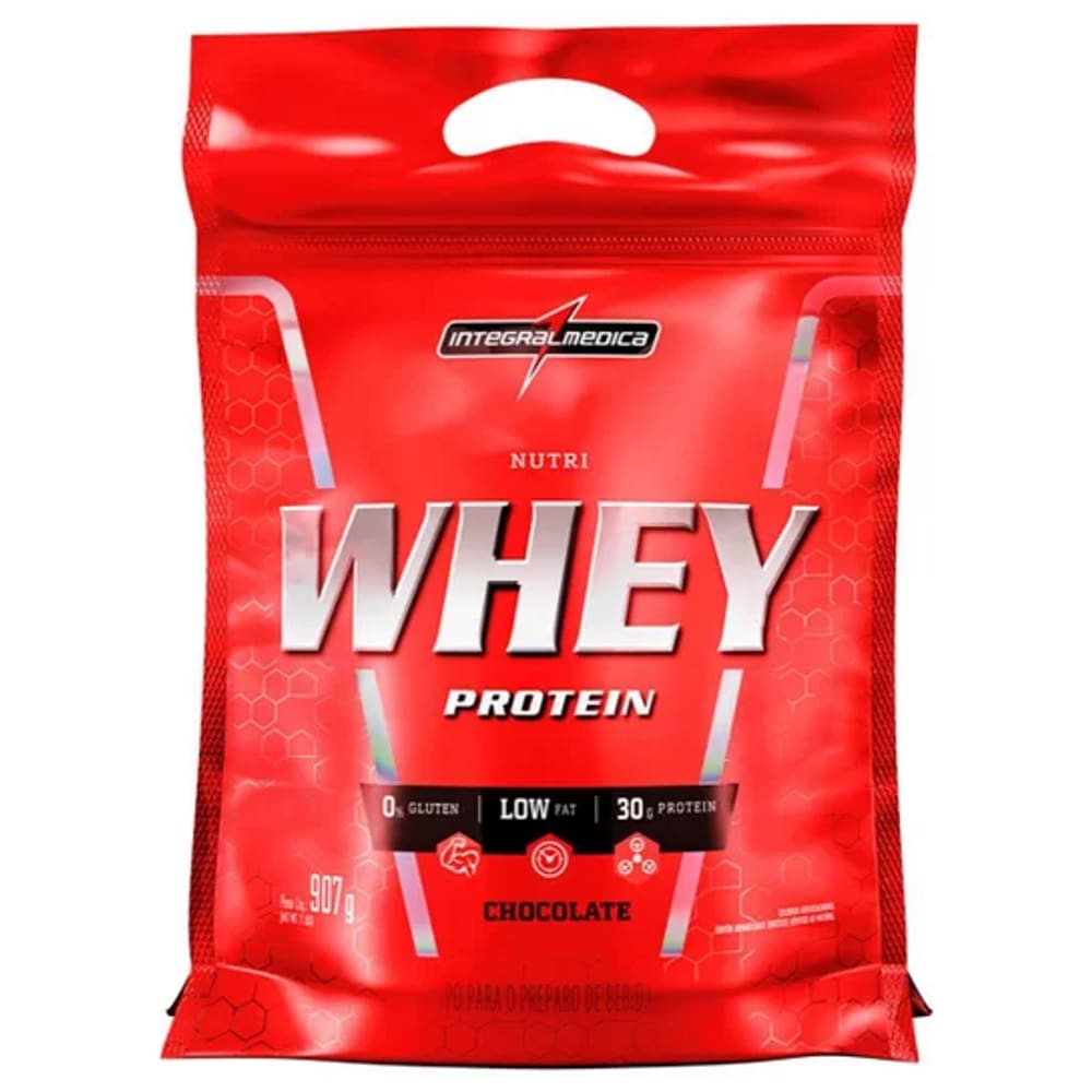 Nutri Whey Protein Refil 907G Integralmedica