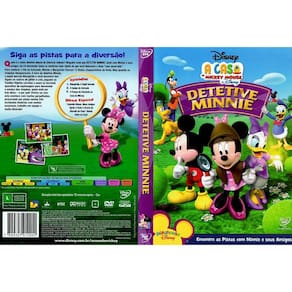 DVD A Casa Do Mickey Mouse Detetive Minnie - Disney Pictures