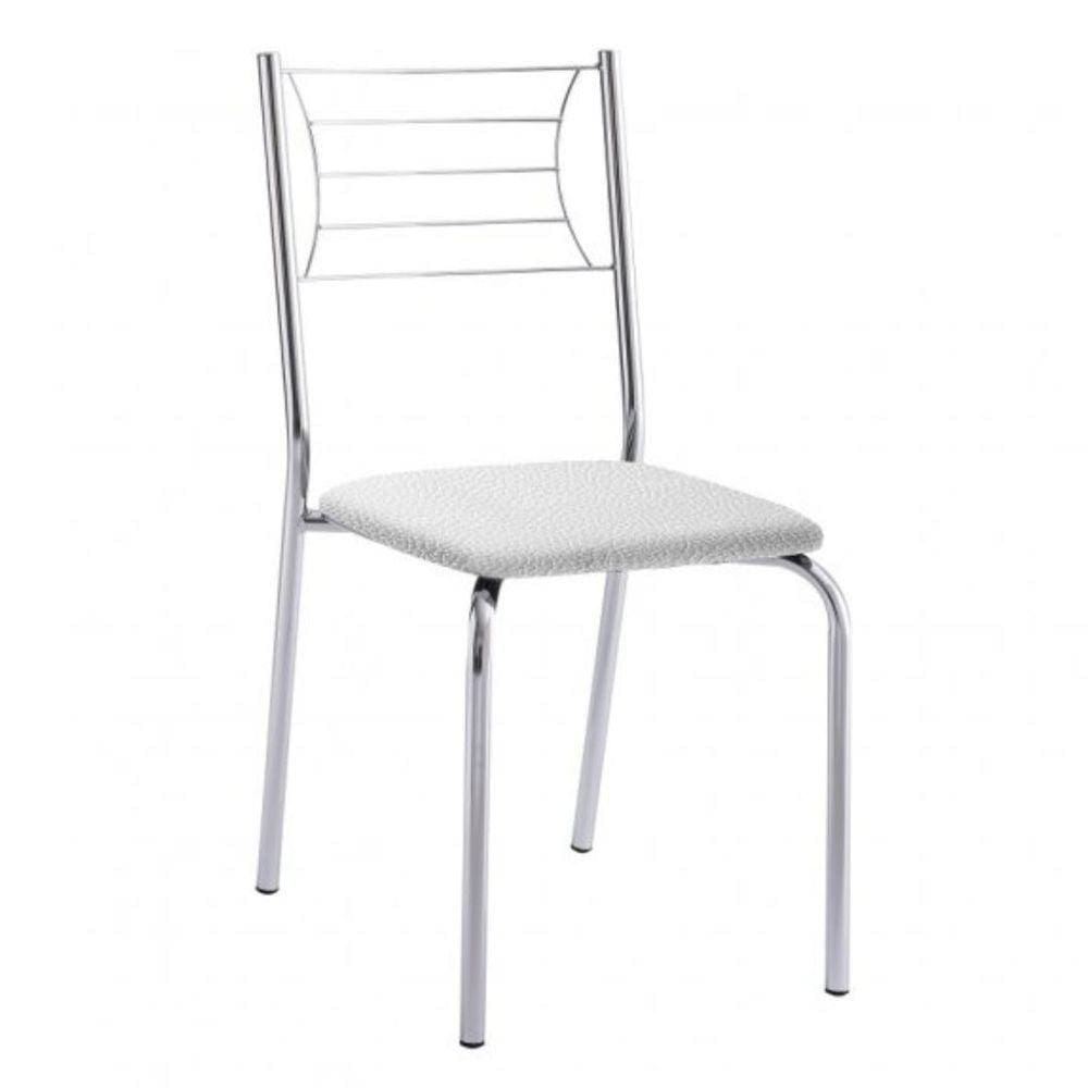 Cadeira Nanda Cromada Branco