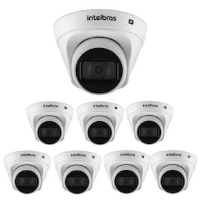 Kit 8 Câmeras IP 2 Megapixels Full HD 30m Starlight VIP 3230 D SL G3 Intelbras