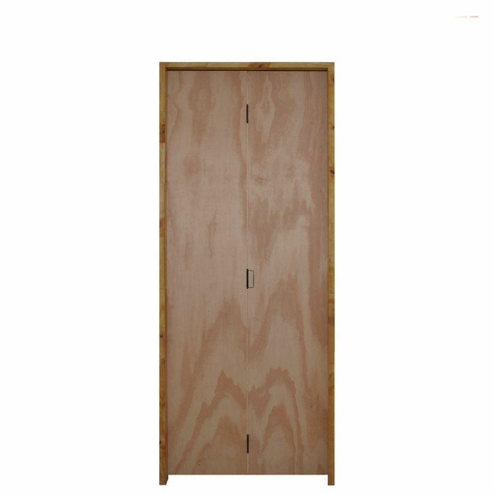 Kit Porta Camarão de Madeira Mescla 72 X 2.10 Batente Ecológico 11 cm com Ferragens Lado Direito - Hale