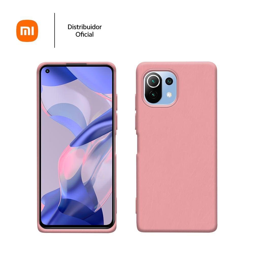 Capa Protetora De Silicone Smartphone Xiaomi 11 Lite 5G Ne