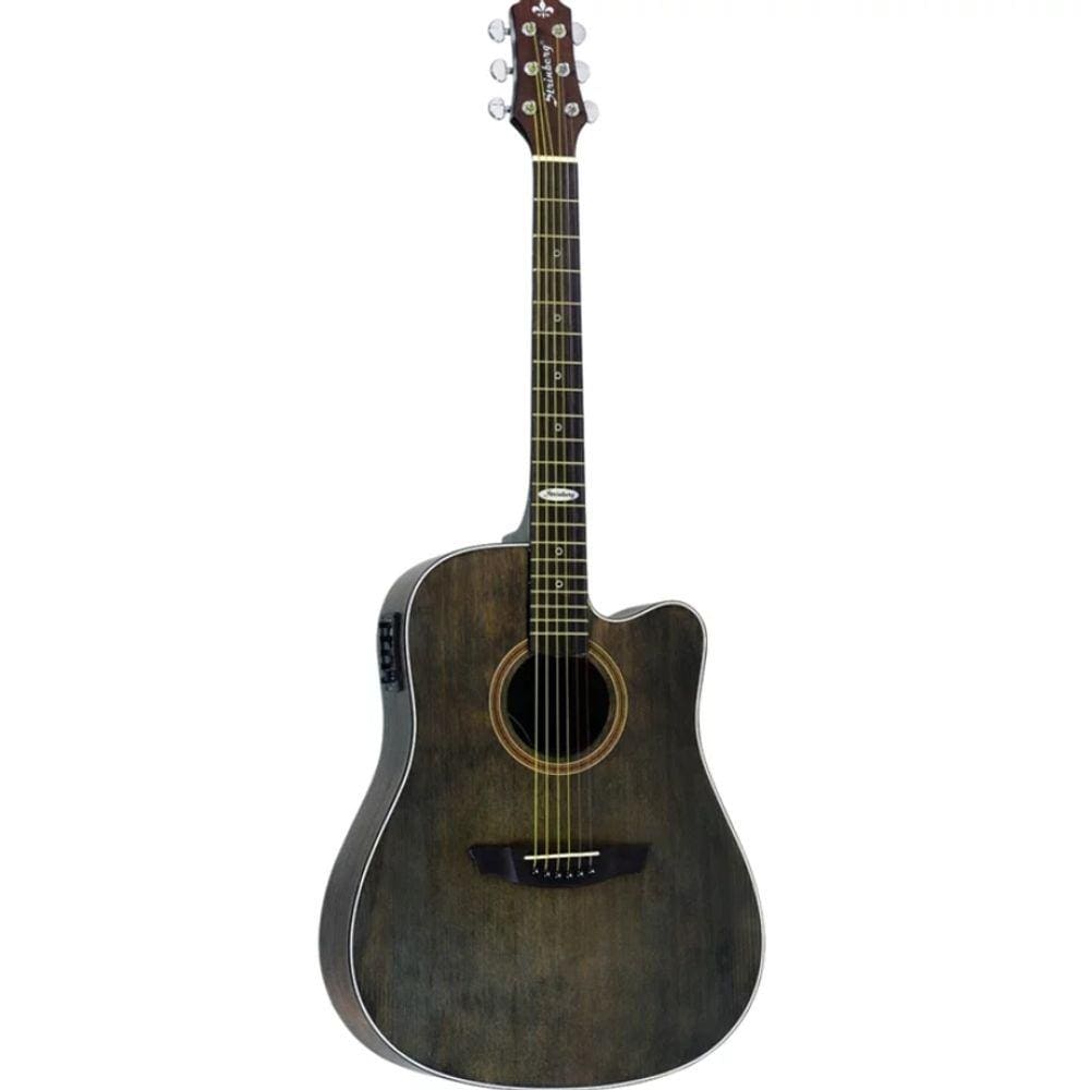 Violão Eletroacústico Strinberg SD200C AÇO Fosco Tobacco Satin