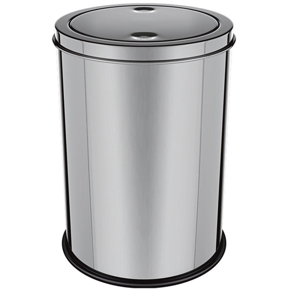 Lixeira Inox 12 Litros Basculante Banheiro Cozinha