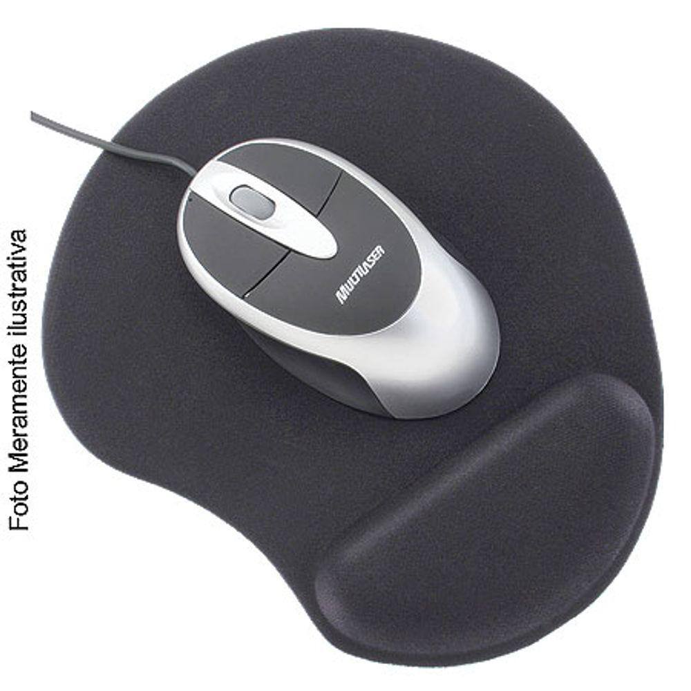 Mouse PAD GEL Preto AC024