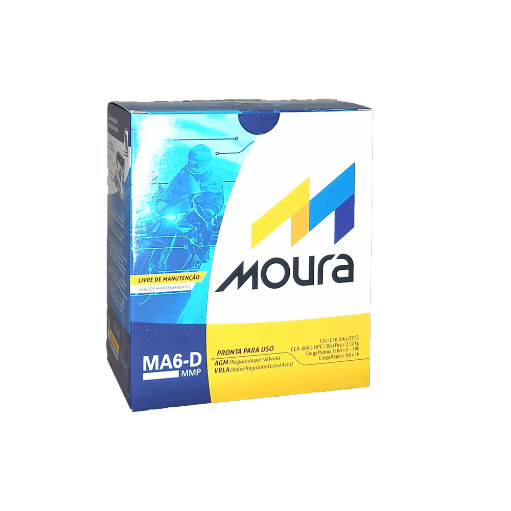 Bateria Moto Mmp 6-D