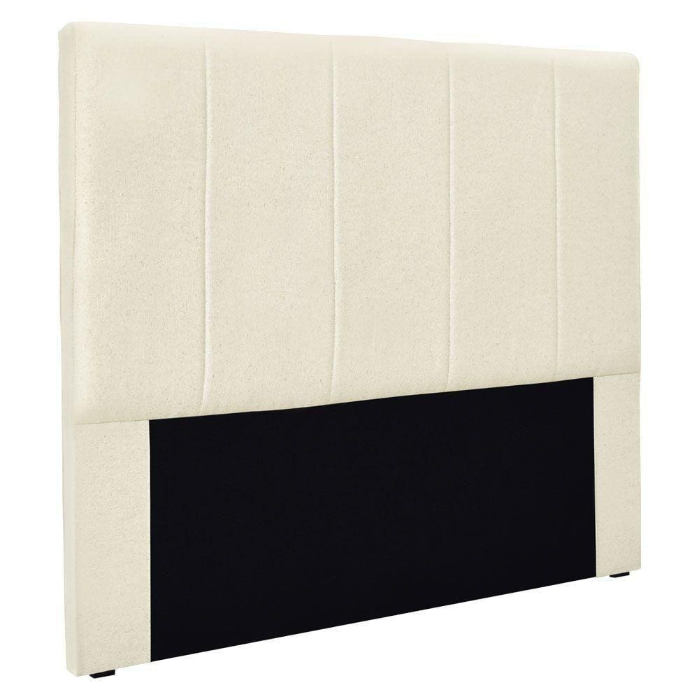 Cabeceira Solteiro 0,90M Ravenna Linho Pérola - Pallazio