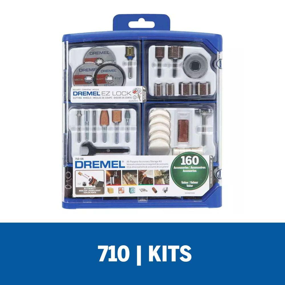 Kit Acessorio P/  Microretifica Uso Geral 160 Pcs Dremel 26150710Ak000