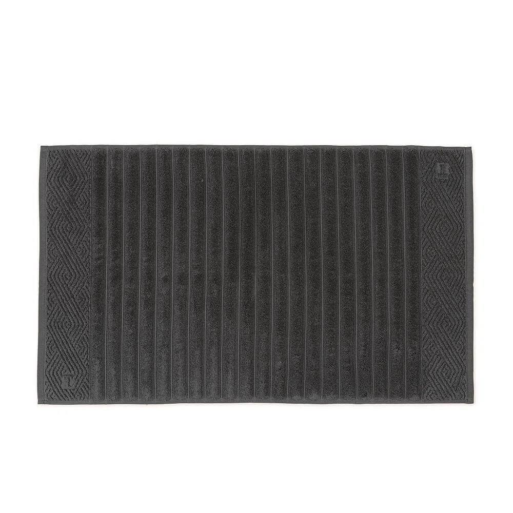 Toalha De Piso Ondulato 100% Algodão - Trussardi Mineralli